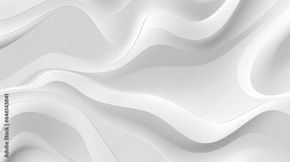 White Abstract Waves Background. White Abstract Waves Background.