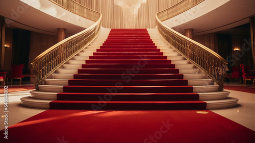 red carpet in a hall