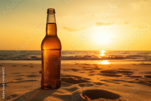 Beachside Beer Bliss at Dusk