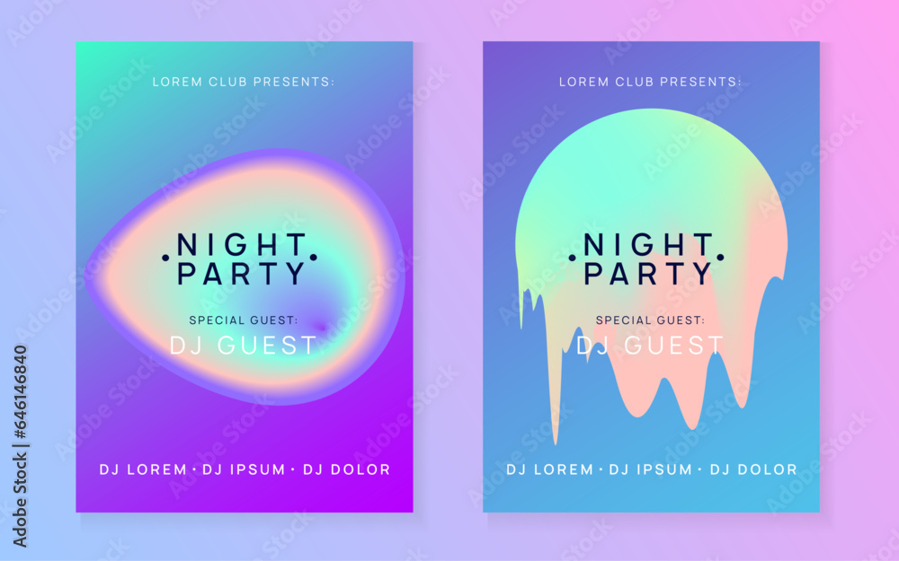 Disco Party. Holiday Background For Invitation Template. Club And Discotheque Vector. Trendy Art For Magazine. Wavy Trance Flyer. Pink And Blue Disco Party Disco Party. Holiday Background For Invitation Template. Club And Discotheque Vector. Trendy Art For Magazine. Wavy Trance Flyer. Pink And Blue Disco Party
