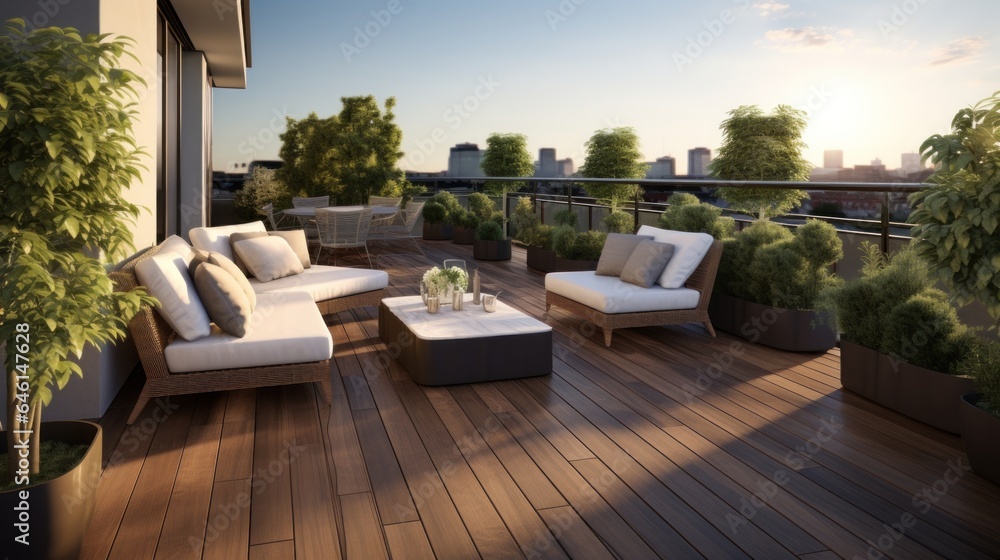 Fototapeta premium Terrace Design Ideas