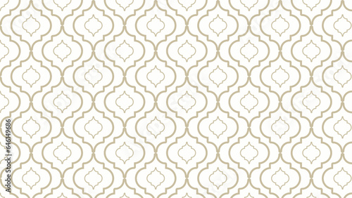 Seamless moroccan pattern Background texture For fabric, background, surface design, packaging. Vector illustration 