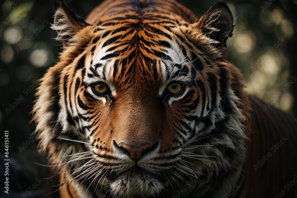 Fototapeta premium close up of a tiger