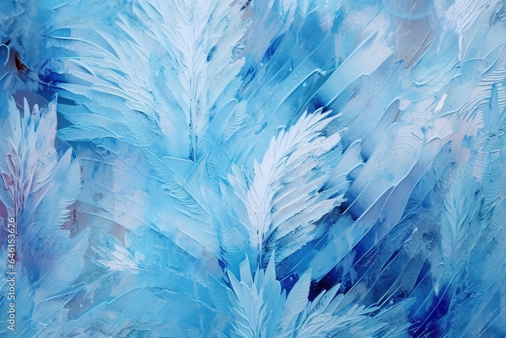 Obraz premium Frost patterns