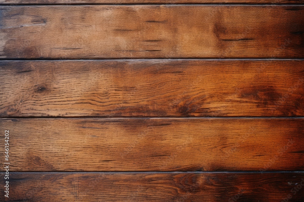 Naklejka premium Brown wooden plank background texture.