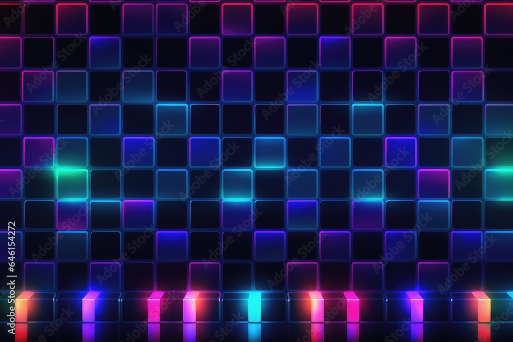 Colorful fantasy 3D cube shaped background. Colorful fantasy 3D cube shaped background.