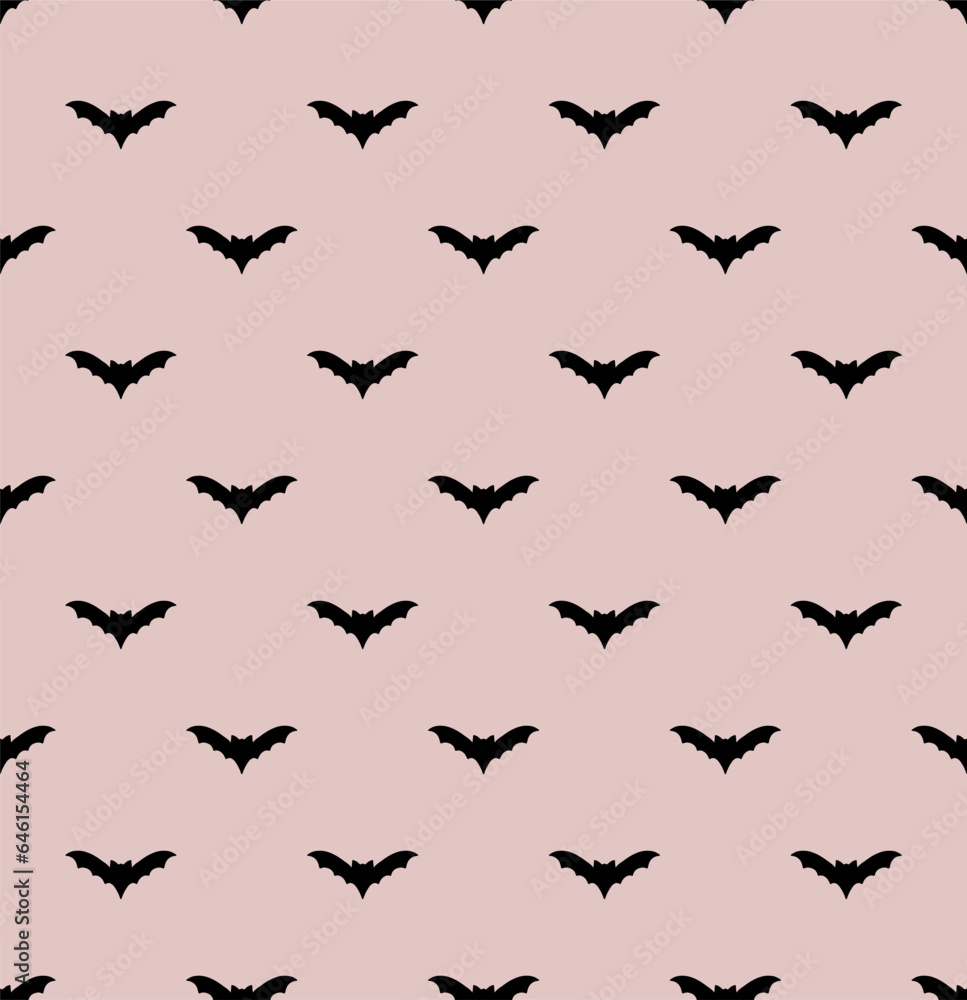Vector abstract seamless cute halloween pattern. Vector abstract seamless cute halloween pattern.