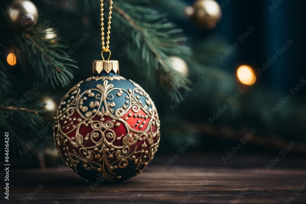 Beautiful Christmas ball, festive decor. Merry christmas and happy new year concept. Beautiful Christmas ball, festive decor. Merry christmas and happy new year concept.
