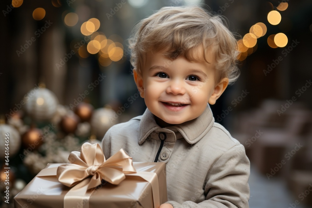 Portrait of a child, with selective focus and copy space Portrait of a child, with selective focus and copy space