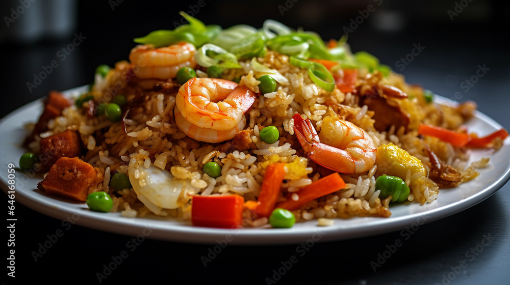 Chinese fried rice Chinese fried rice