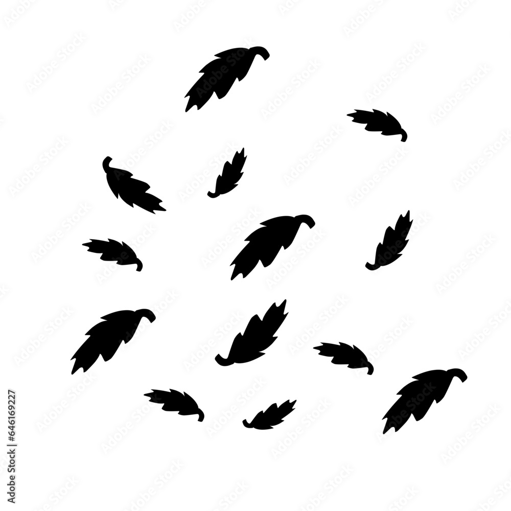 Leaf Group Silhouette Leaf Group Silhouette