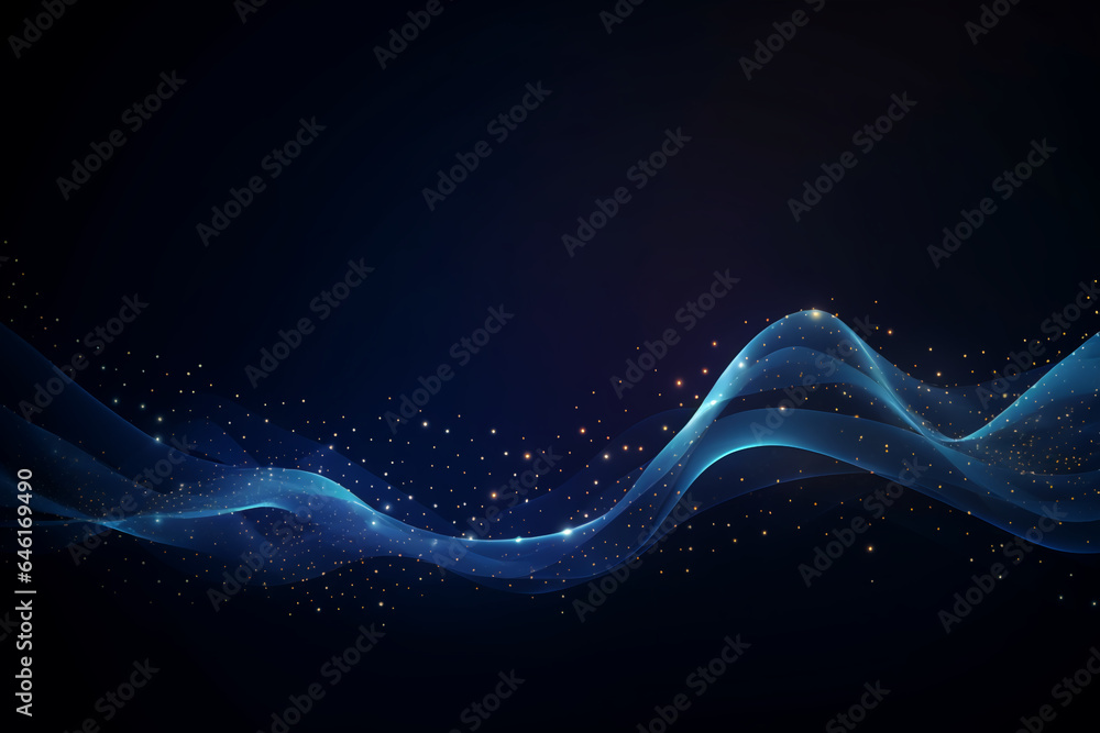 Modern digital abstract futuristic technology background. Concept for neural network, communication, data stream, cyber data flow, supercomputer, cloud computing. Generative AI illustration Modern digital abstract futuristic technology background. Concept for neural network, communication, data stream, cyber data flow, supercomputer, cloud computing. Generative AI illustration