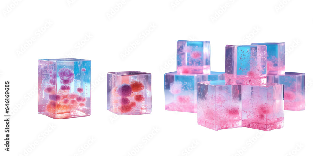 Png Set Tissue blocks with tumor isolated in lab setting Concept of pathology and cytology lab tech transparent background Png Set Tissue blocks with tumor isolated in lab setting Concept of pathology and cytology lab tech transparent background