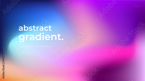 Abstract background colorful gradient vector