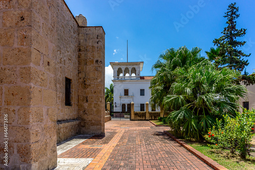 The Cathedral of Santa María la Menor in the Colonial City of Santo Domingo is dedicated to St. Mary of the Incarnation. It is the first and oldest cathedral in the Americas, built in 1504 - 1550.