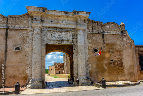 Various views of the colonial architecture of Santo Domingo, Dominican Republic.
 photo