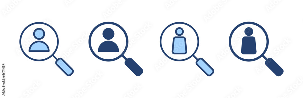 Hiring icon vector. Search job vacancy sign and symbol. Human resources concept. Recruitment Hiring icon vector. Search job vacancy sign and symbol. Human resources concept. Recruitment