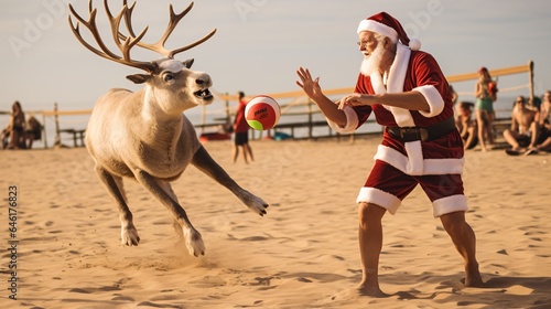 Seaside Reindeer Games: Santa's Summer Getaway