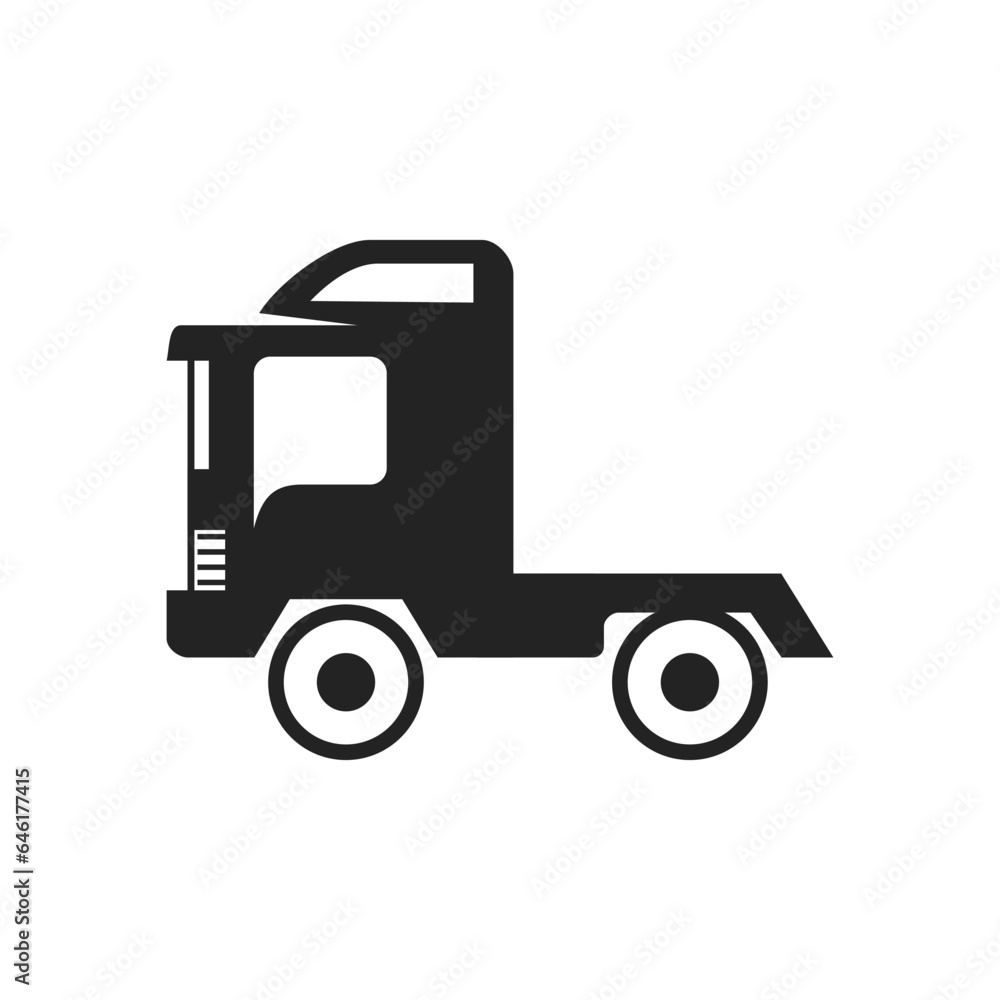 Truck Logo template Isolated. Brand Identity. Icon Abstract Vector graphic Truck Logo template Isolated. Brand Identity. Icon Abstract Vector graphic