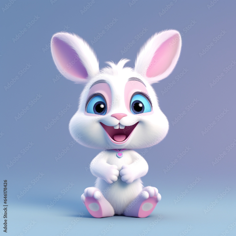 cute and adorable 3d rabbit cute and adorable 3d rabbit