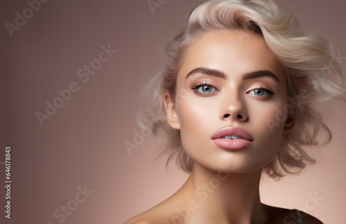A Model's Makeup Perfection, Elegance Enhanced