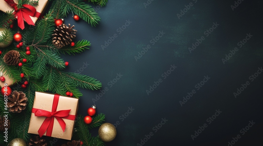 Christmas Decorative holidays greeting banner Christmas Decorative holidays greeting banner