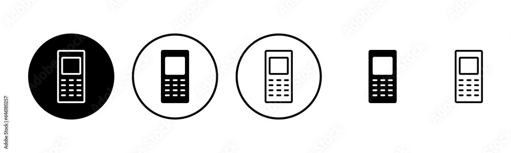 Phone icon set illustration. Call sign and symbol. telephone symbol Phone icon set illustration. Call sign and symbol. telephone symbol