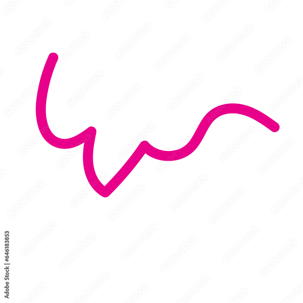 Pink Squiggles Lines Vectors Pink Squiggles Lines Vectors