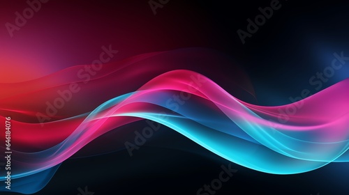 Wavy background with modern colors