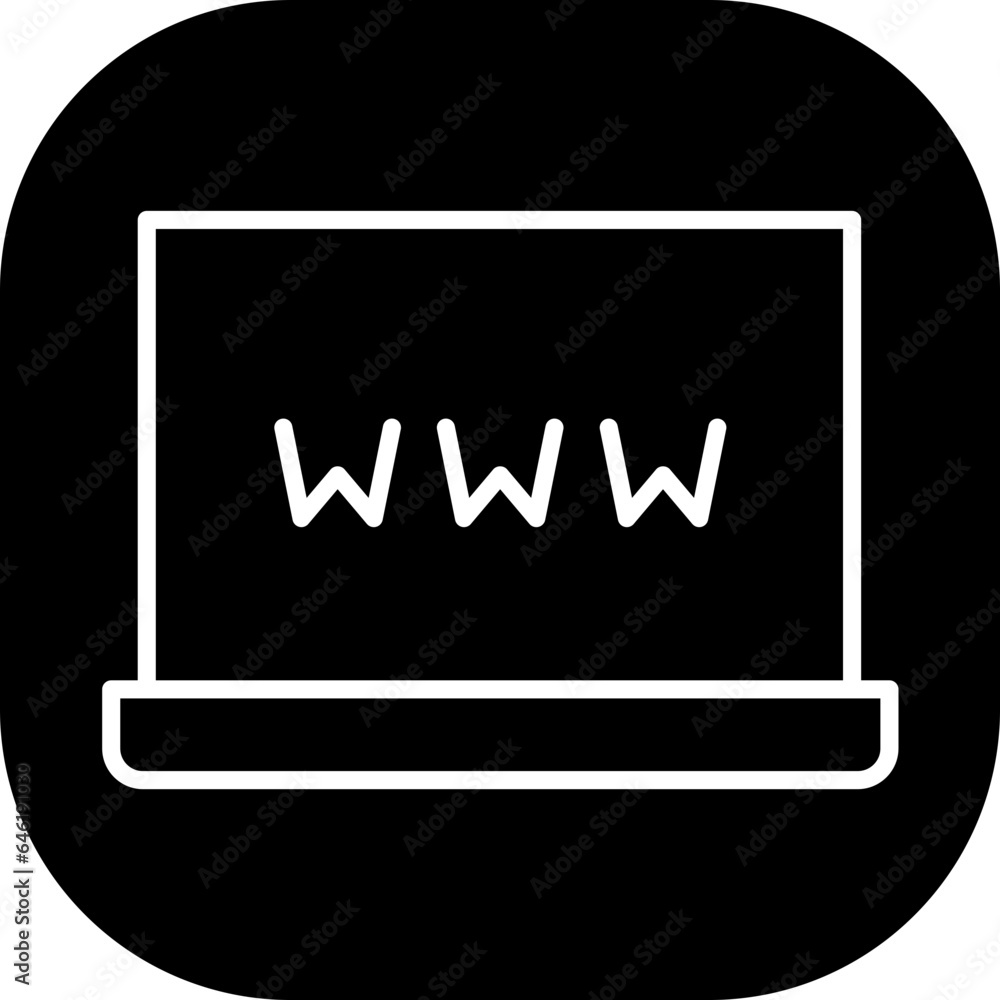 Website digital marketing icon with black filled line outline style. symbol, website, internet, communication, information, business, computer. Vector Illustration Website digital marketing icon with black filled line outline style. symbol, website, internet, communication, information, business, computer. Vector Illustration