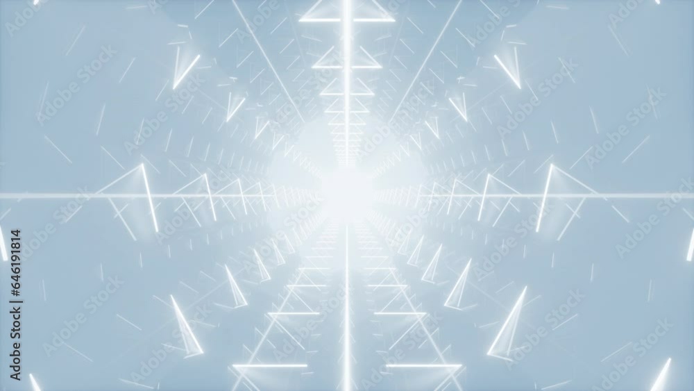 Abstract white tunnel, 3d rendering. Abstract white tunnel, 3d rendering.