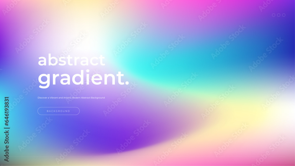Colorful gradient background abstract vibrant Colorful gradient background abstract vibrant