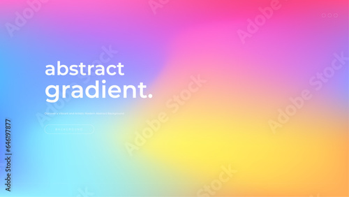 Abstract background colorful gradient vector