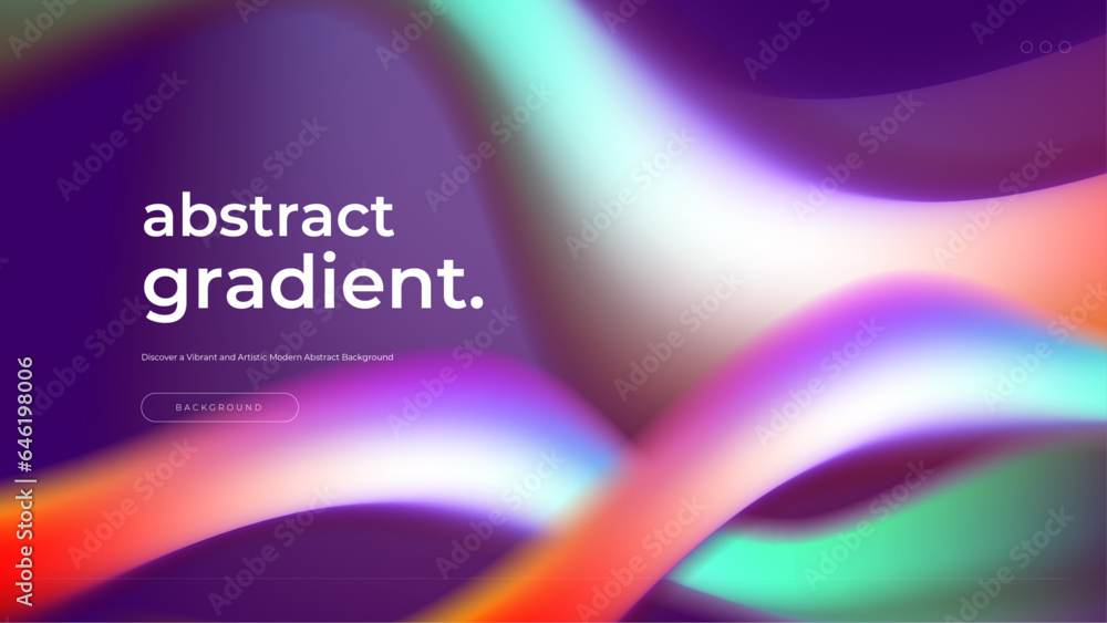 Colorful gradient background abstract vibrant Colorful gradient background abstract vibrant