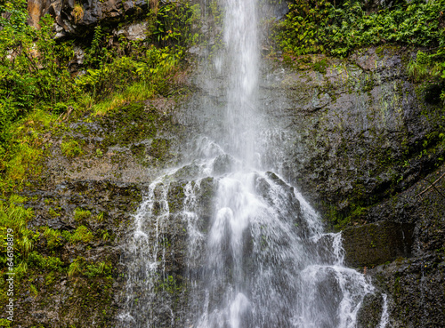 Wailua Falls on The Hana Highway  Hana  Maui  Hawaii  USA