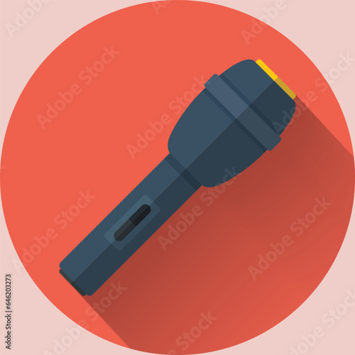 illustration of a red and white icon