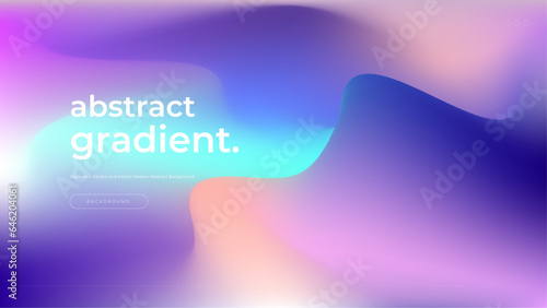 Vector gradient abstract background colorful colourful © Badr Warrior