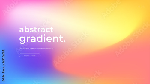 Vector colorful gradient trendy background abstract