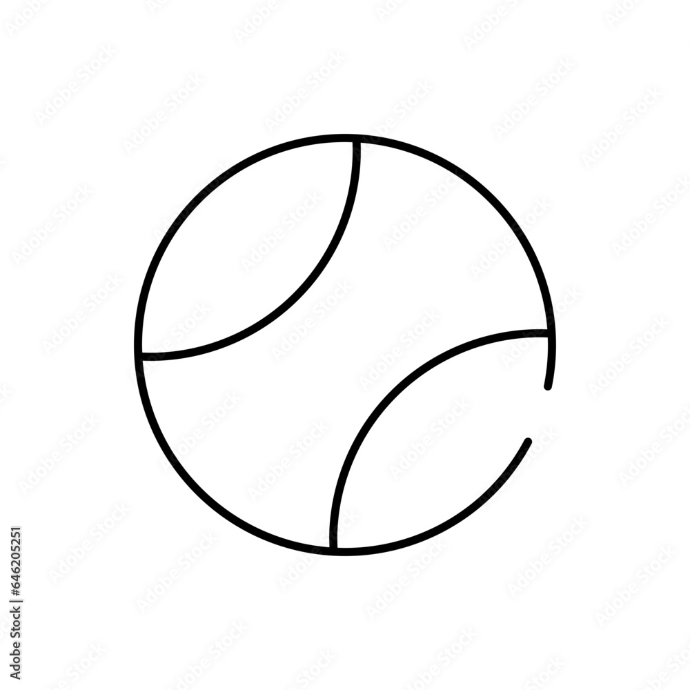 Tennis sport and fitness icon with black outline. ball, competition, play, sport, game, tournament, racket. Vector illustration Tennis sport and fitness icon with black outline. ball, competition, play, sport, game, tournament, racket. Vector illustration