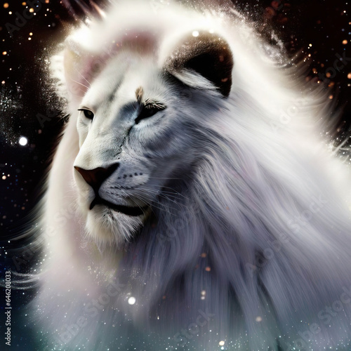 Wallpaper Mural photography of brave lions, looks, tender, felines, beautiful white photographs for paintings Torontodigital.ca