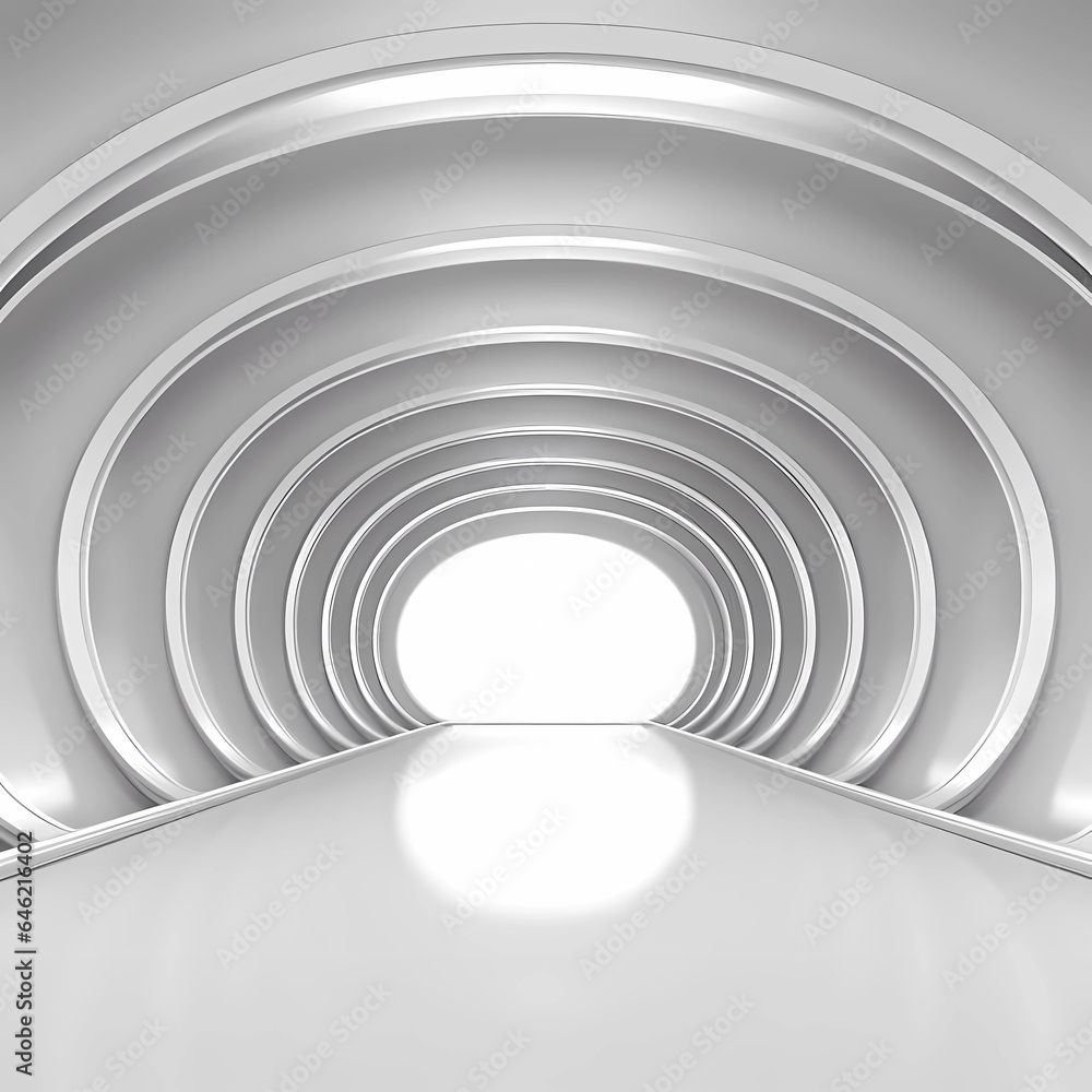 Obraz premium abstract smooth empty grey studio