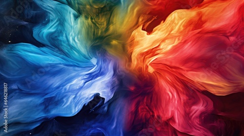 Pride Rainbow Colorful abstract creative modern background. LGBT Happy pride month diversity, inclusivity, LGBTQ+ Concept. Vibrant Poster graphic design, banner, card, wallpaper, wrapping paper.