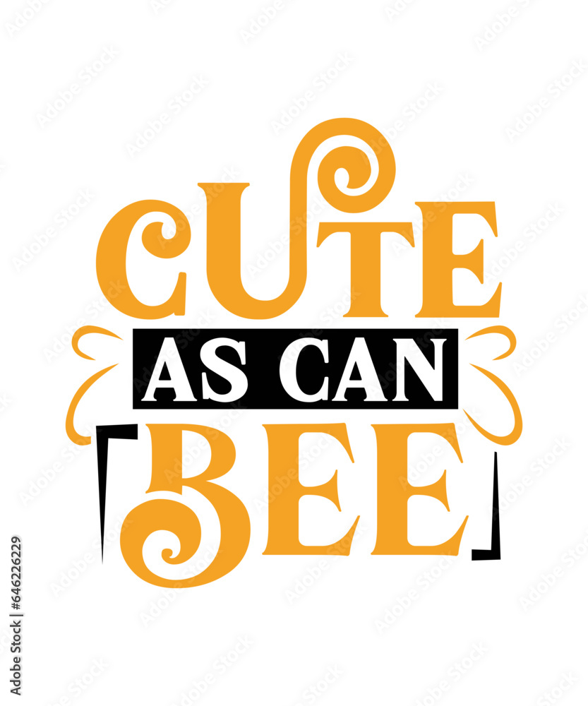 cute as can bee svg cute as can bee svg