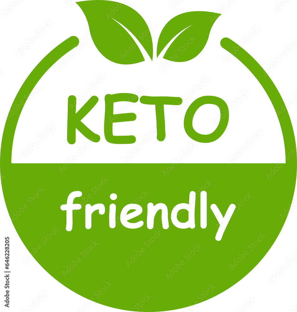 keto friendly diet healthy food label icon for graphic design, logo, website, social media, mobile app, UI illustration keto friendly diet healthy food label icon for graphic design, logo, website, social media, mobile app, UI illustration