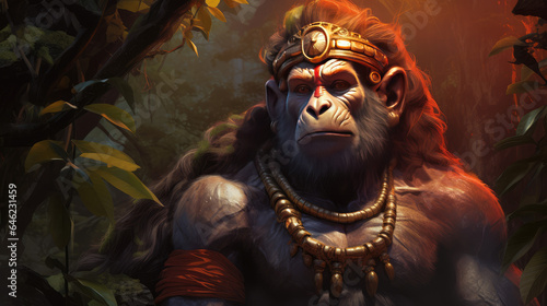 Lord Hanuman the living god