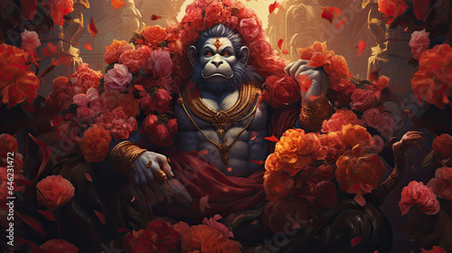 Lord Hanuman the living god