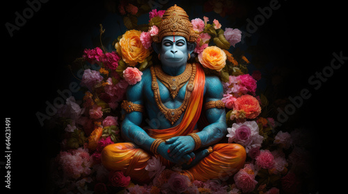 Lord Hanuman the living god