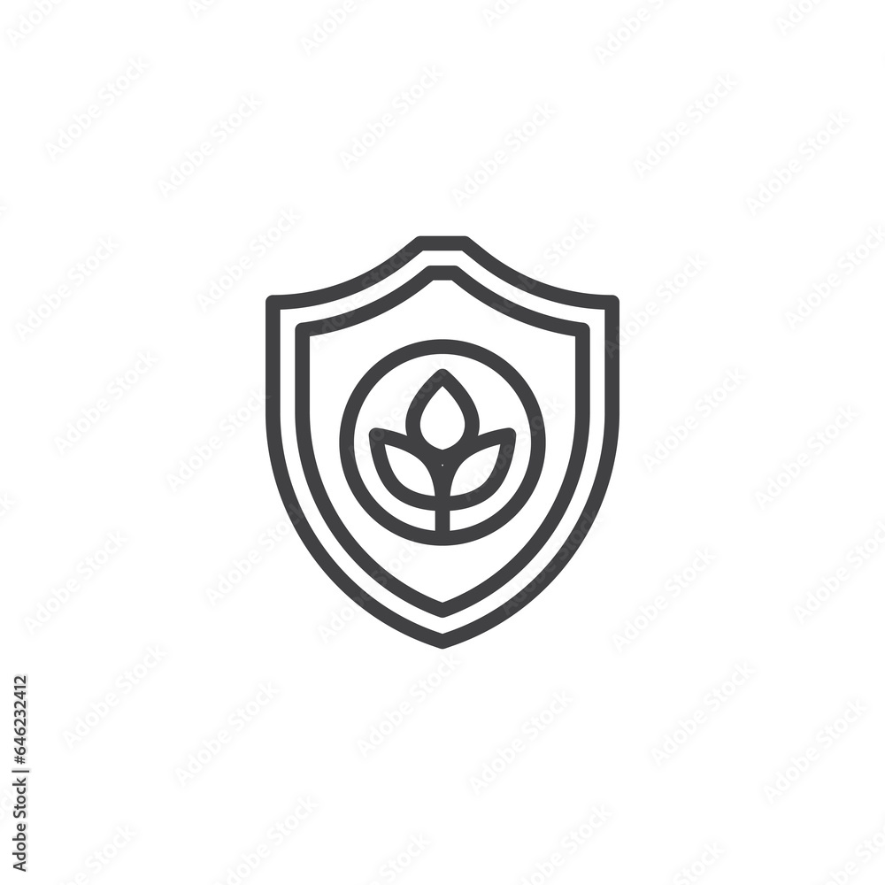 Crop Protection line icon Crop Protection line icon
