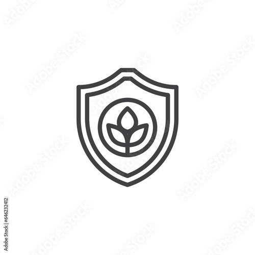 Crop Protection line icon