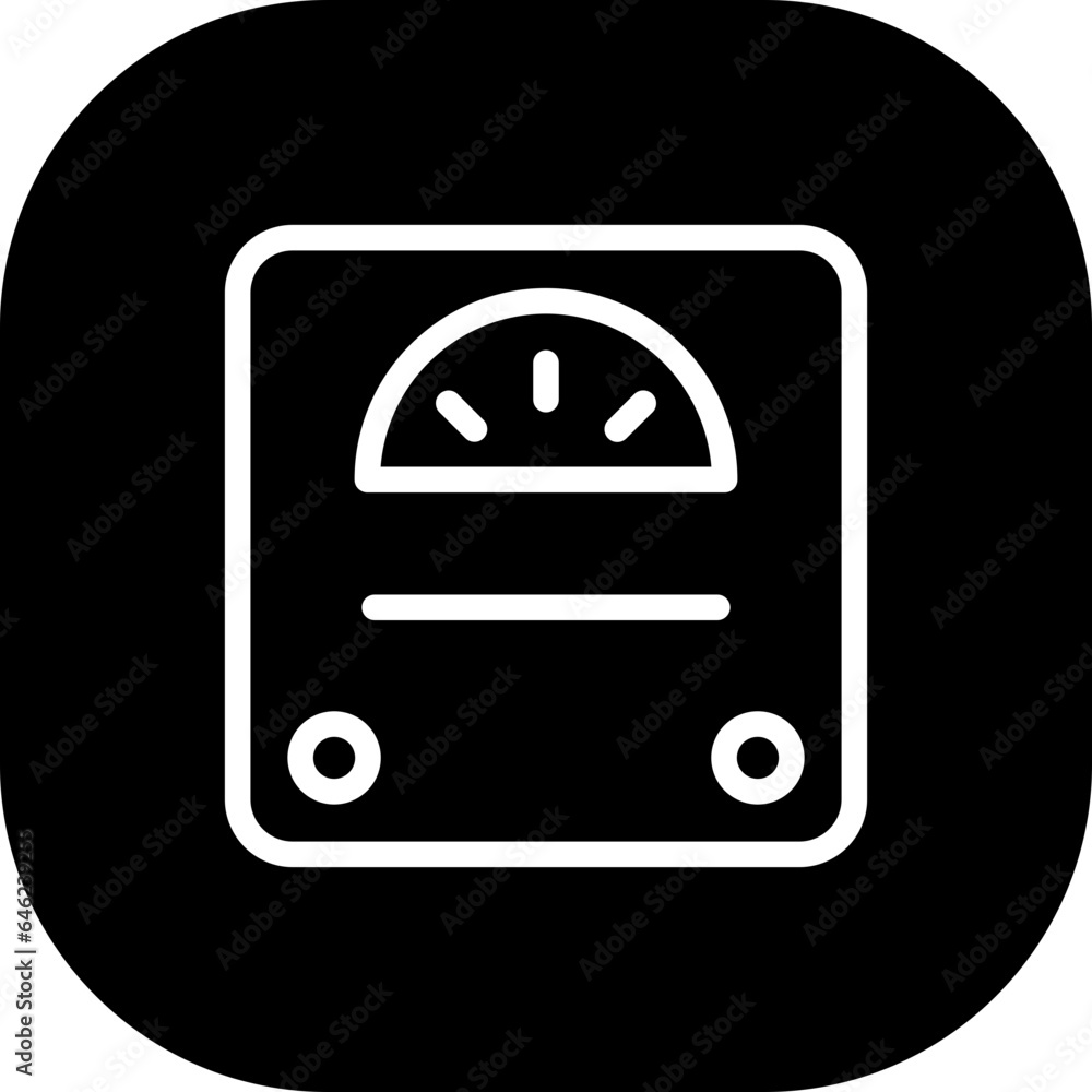 Weight scale healthy lifestyle icon with black filled line outline style. weight, symbol, scale, fitness, measurement, measure, balance. Vector Illustration Weight scale healthy lifestyle icon with black filled line outline style. weight, symbol, scale, fitness, measurement, measure, balance. Vector Illustration